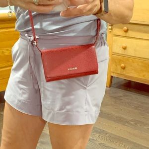 ROOTS GENUINE LEATHER WALLET BAG